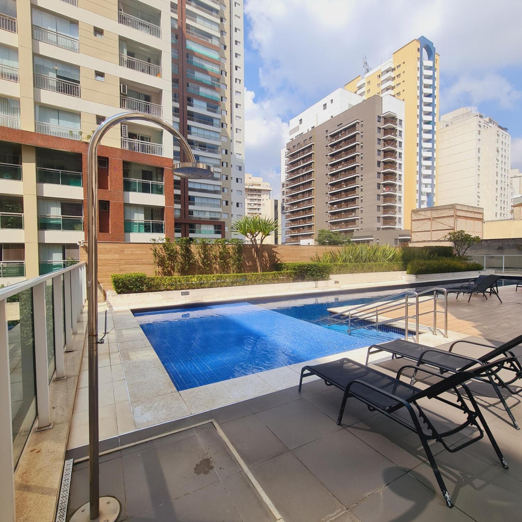 Apartmán Studio Moderno & Rooftop Incrivel Augusta São Paulo Exteriér fotografie