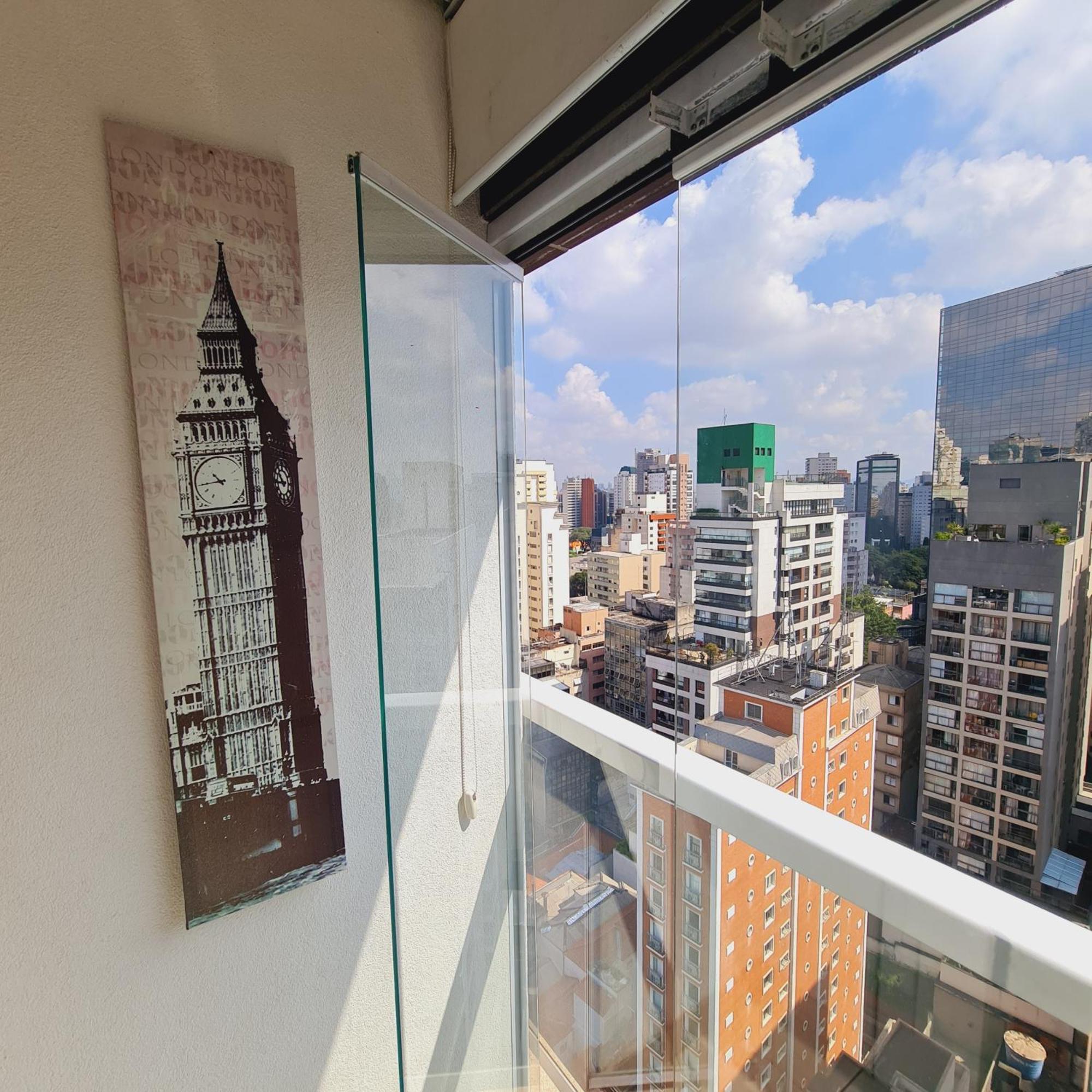 Apartmán Studio Moderno & Rooftop Incrivel Augusta São Paulo Exteriér fotografie